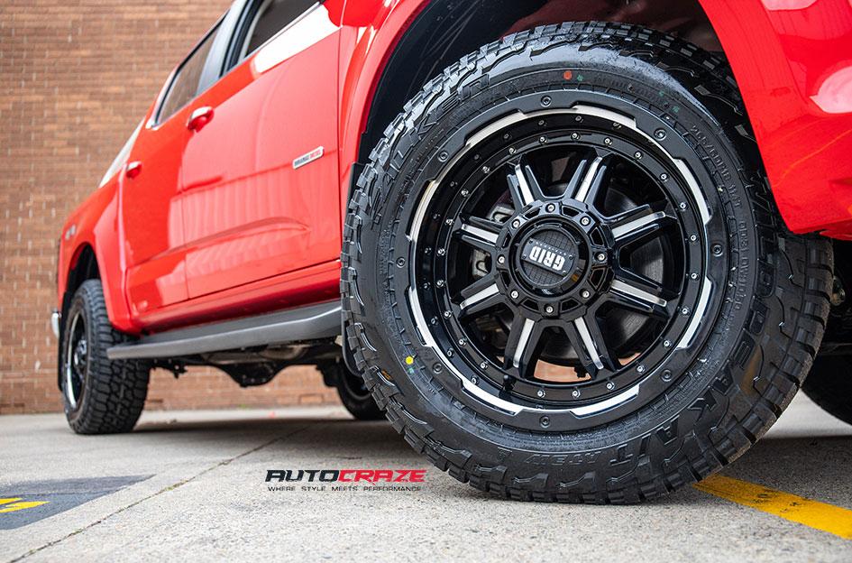 HOLDEN COLORADO GD10 GLOSS BLACK MILLED